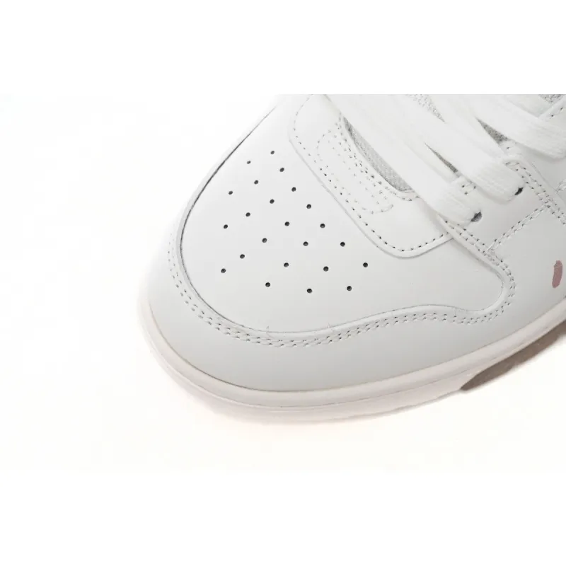 OFF-WHITE Out Of Office LowFor Walking White Pink (Women's) OWIA259C99LEA0110130