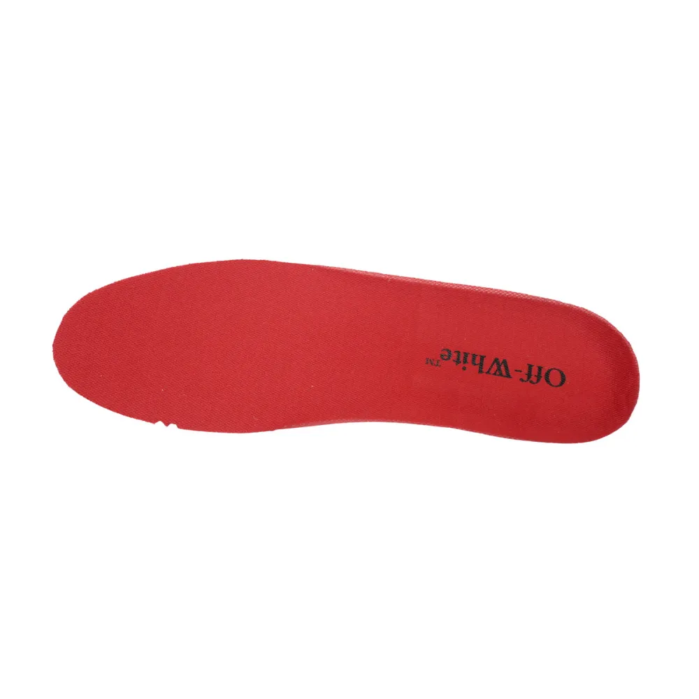 OFF-WHITE Out Of Office OOO Low Tops 2024 Lunar New Year Red White OMIA189G23LEA0070125