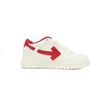 OFF-WHITE Out Of Office OOO Low Tops 2024 Lunar New Year Red White OMIA189G23LEA0070125