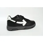 OFF-WHITE Out Of Office OOO Low Tops Black Grey White SS22 OMIA189C99LEA0011001