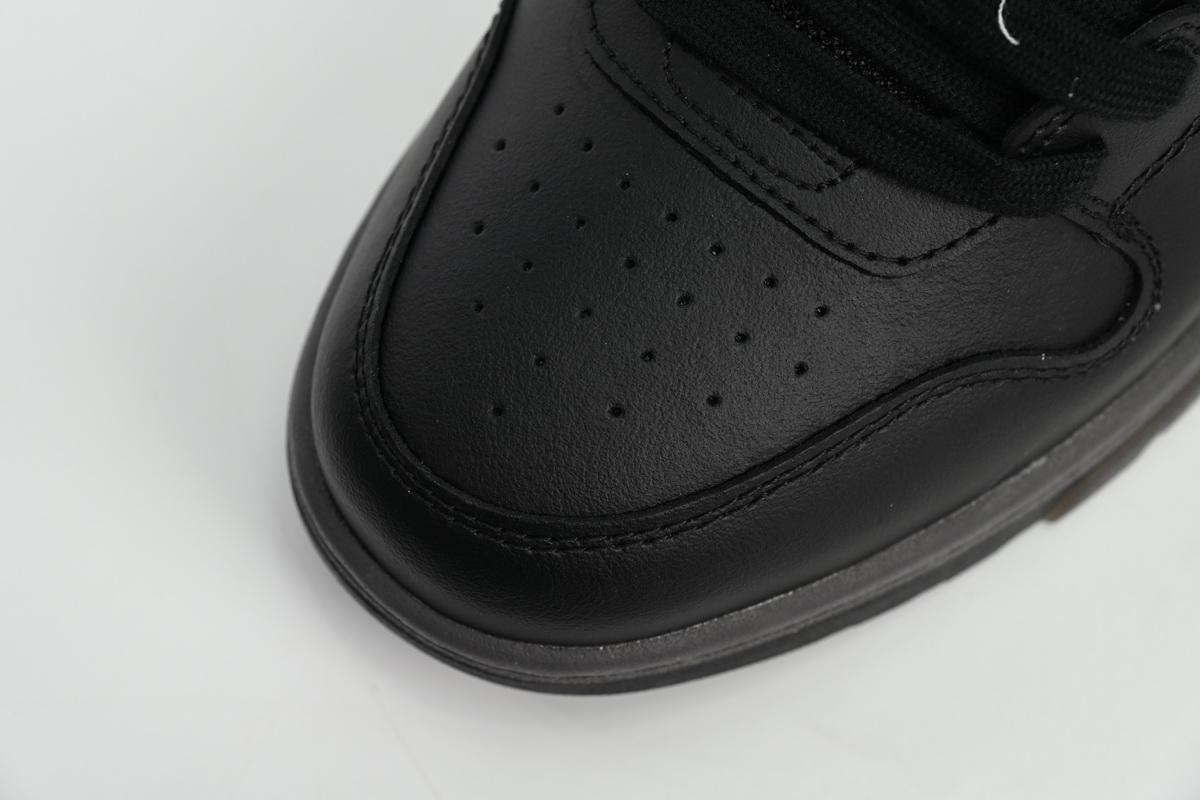 OFF-WHITE Out Of Office OOO Low Tops Black Grey White SS22 OMIA189C99LEA0011001