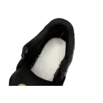 OFF-WHITE Out Of Office OOO Low Tops Black Gum OMIA189F23LEA0011010