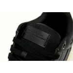 OFF-WHITE Out Of Office OOO Low Tops Black Gum OMIA189F23LEA0011010