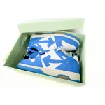 OFF-WHITE Out Of Office OOO Low Tops Blue White (Women's) OWIA259F21LEA0010145