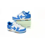 OFF-WHITE Out Of Office OOO Low Tops Blue White (Women's) OWIA259F21LEA0010145