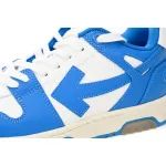 OFF-WHITE Out Of Office OOO Low Tops Blue White (Women's) OWIA259F21LEA0010145