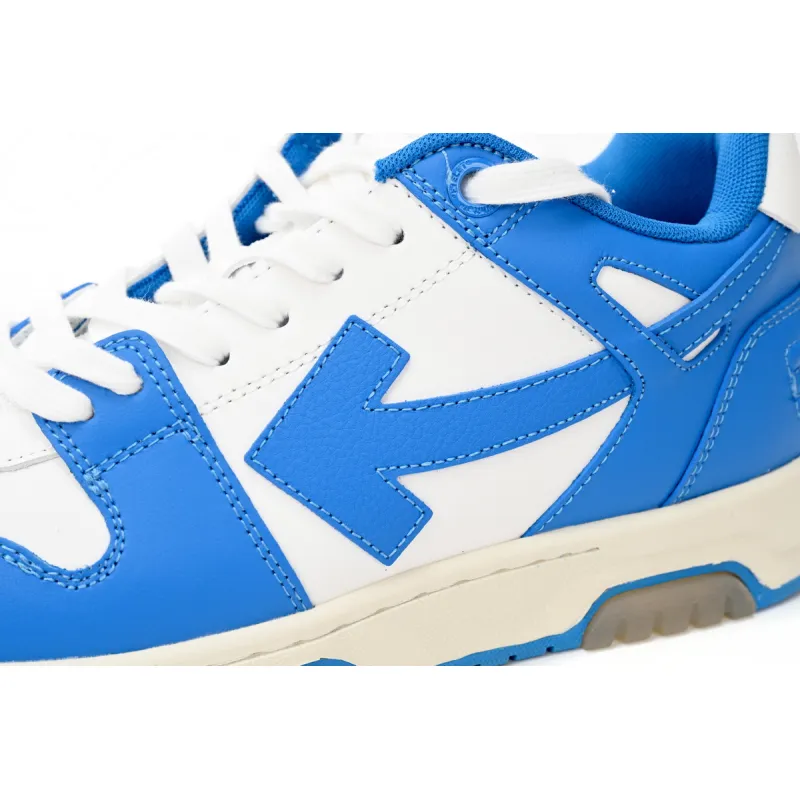 OFF-WHITE Out Of Office OOO Low Tops Blue White (Women's) OWIA259F21LEA0010145