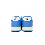 OFF-WHITE Out Of Office OOO Low Tops Blue White (Women's) OWIA259F21LEA0010145