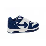 OFF-WHITE Out Of Office OOO Low Tops Dusty Blue White OMIA189C99LEA0044201