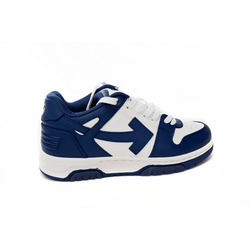 OFF-WHITE Out Of Office OOO Low Tops Dusty Blue White OMIA189C99LEA0044201