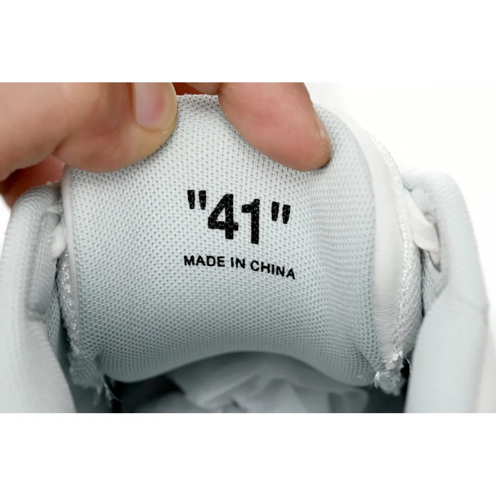OFF-WHITE Out Of Office OOO Low Tops For Walking White Black OMIA189R21LEA0020101