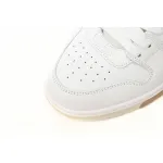 OFF-WHITE Out Of Office OOO Low Tops For Walking White Black OMIA189R21LEA0020101