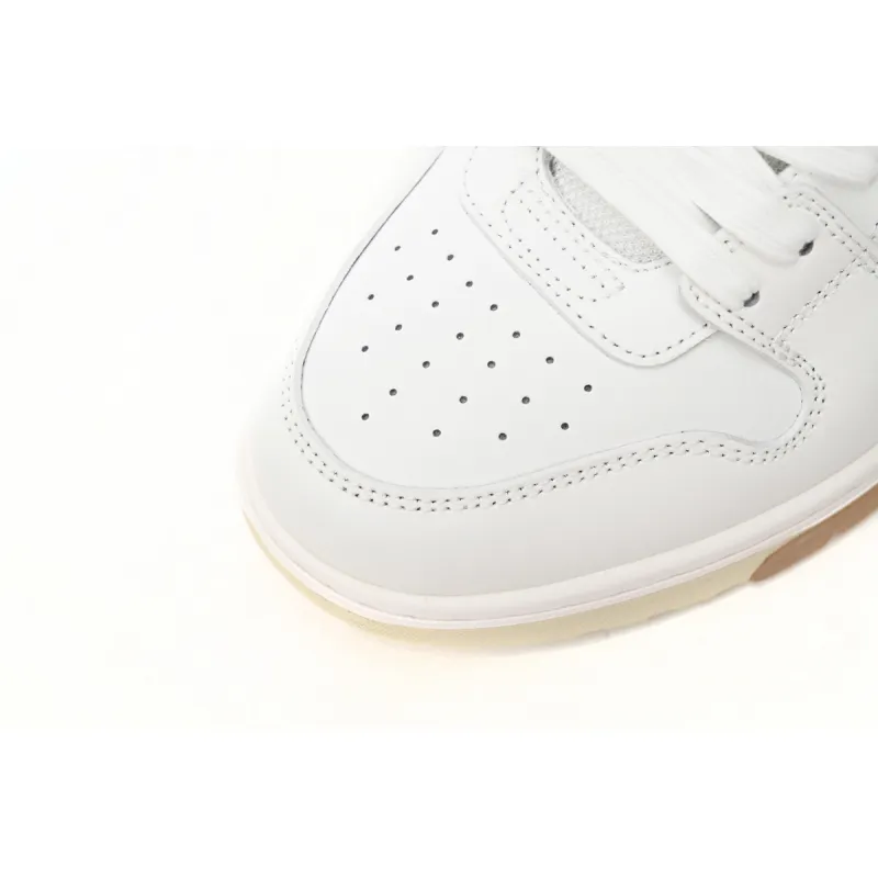 OFF-WHITE Out Of Office OOO Low Tops For Walking White Black OMIA189R21LEA0020101
