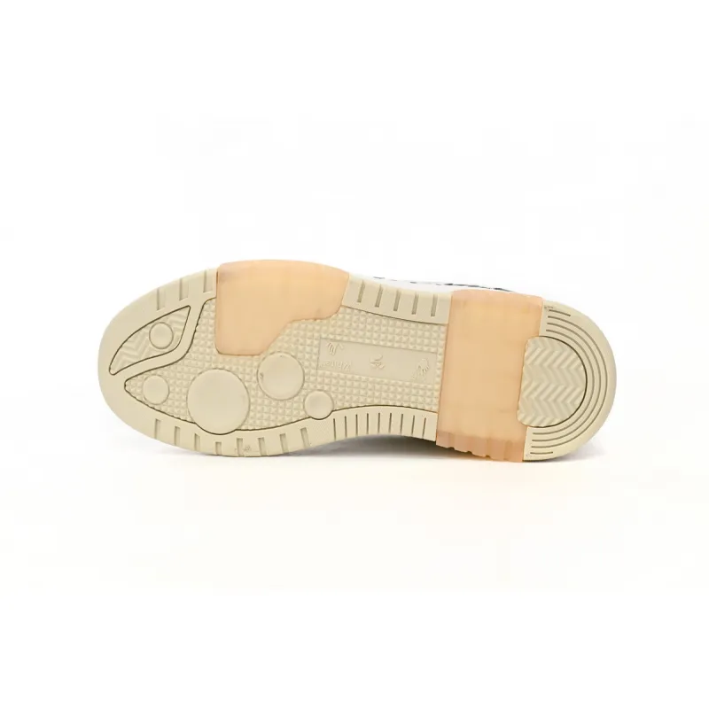 OFF-WHITE Out Of Office OOO Low Tops For Walking White Black OMIA189R21LEA0020101