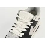 OFF-WHITE Out Of Office OOO Low Tops Light Grey Black OMIA189F22LEA0010709