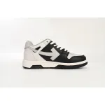 OFF-WHITE Out Of Office OOO Low Tops Light Grey Black OMIA189F22LEA0010709
