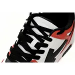 OFF-WHITE Out Of Office OOO Low Tops Red Black (2024) OMIA189C99LEA013-2510