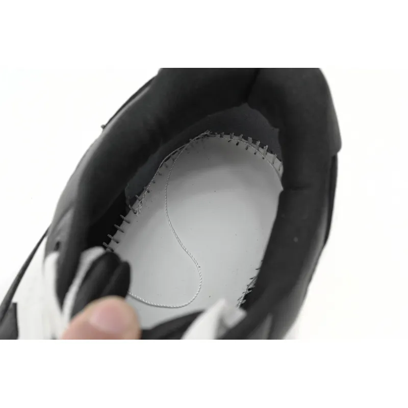 OFF-WHITE Out Of Office OOO Low Tops White Black White OMIA189C99LEA0011004