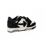 OFF-WHITE Out Of Office OOO Low Tops White Black White OMIA189C99LEA0011004