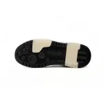 OFF-WHITE Out Of Office OOO Low Tops White Black White OMIA189C99LEA0011004