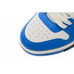 OFF-WHITE Out Of Office OOO Low Tops White Blue OMIA189F23LEA0040169