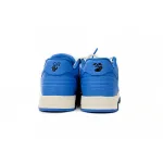 OFF-WHITE Out Of Office OOO Low Tops White Blue OMIA189F23LEA0040169