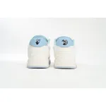 OFF-WHITE Out Of Office OOO Low Tops White Iridescent Blue OMIA189F21LEA0030181