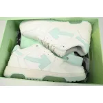 OFF-WHITE Out Of Office OOO Low Tops White Mint OWIA259C99LEA0030151