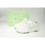 OFF-WHITE Out Of Office OOO Low Tops White Mint OWIA259C99LEA0030151