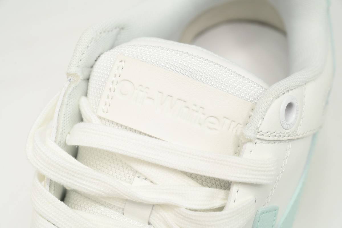 OFF-WHITE Out Of Office OOO Low Tops White Mint OWIA259C99LEA0030151