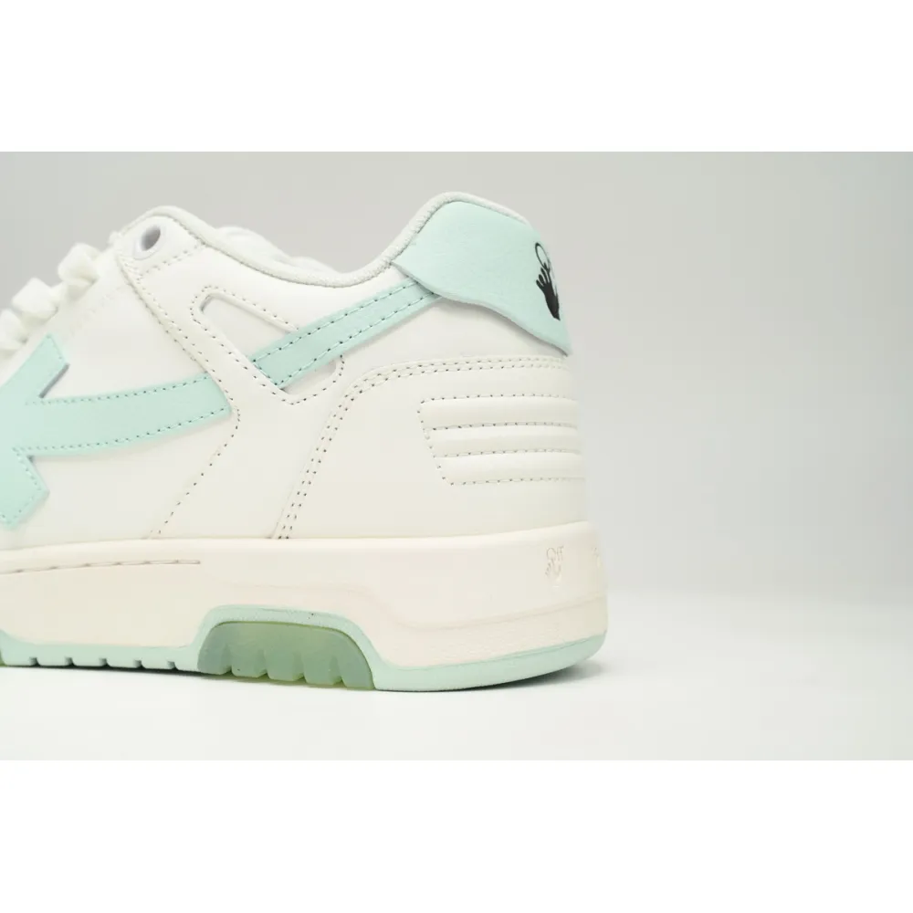 OFF-WHITE Out Of Office OOO Low Tops White Mint OWIA259C99LEA0030151