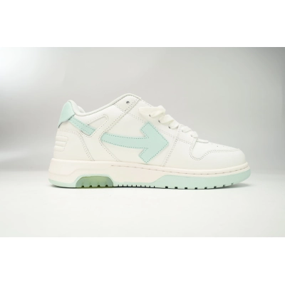 OFF-WHITE Out Of Office OOO Low Tops White Mint OWIA259C99LEA0030151 02