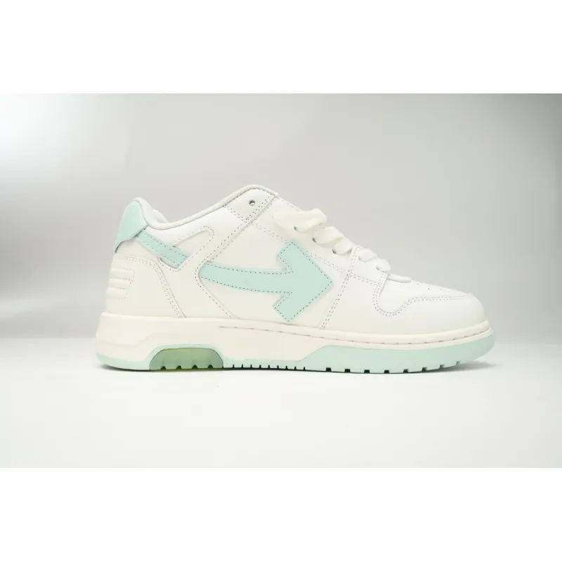 OFF-WHITE Out Of Office OOO Low Tops White Mint OWIA259C99LEA0030151