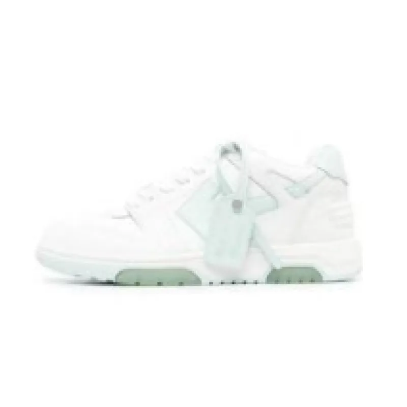 OFF-WHITE Out Of Office OOO Low Tops White Mint OWIA259C99LEA0030151