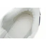 OFF-WHITE Out Of Office OOO Low Tops White Navy Blue OMIA189F22LEA0010146