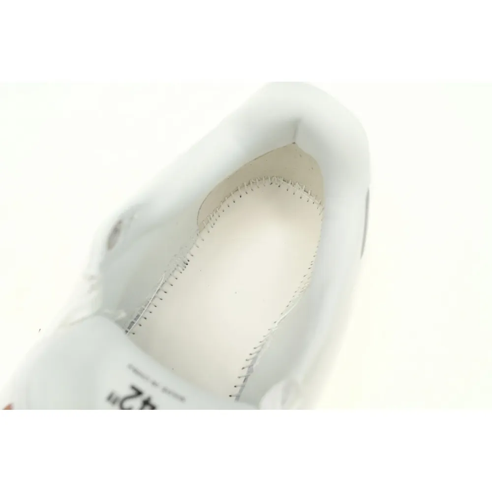 OFF-WHITE Out Of Office OOO Low Tops White Silver OMIA189F23LEA0090172
