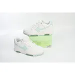 OFF-WHITE Out Of Office OOO Low TopsWhite Mint OMIA189C99LEA0040151