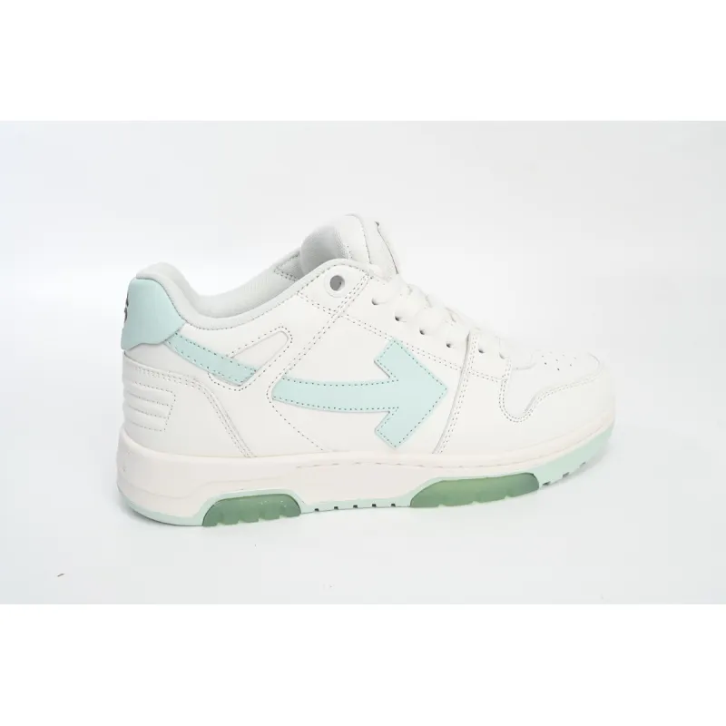 OFF-WHITE Out Of Office OOO Low TopsWhite Mint OMIA189C99LEA0040151