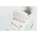 OFF-WHITE Out Of Office OOO Low TopsWhite Mint OMIA189C99LEA0040151