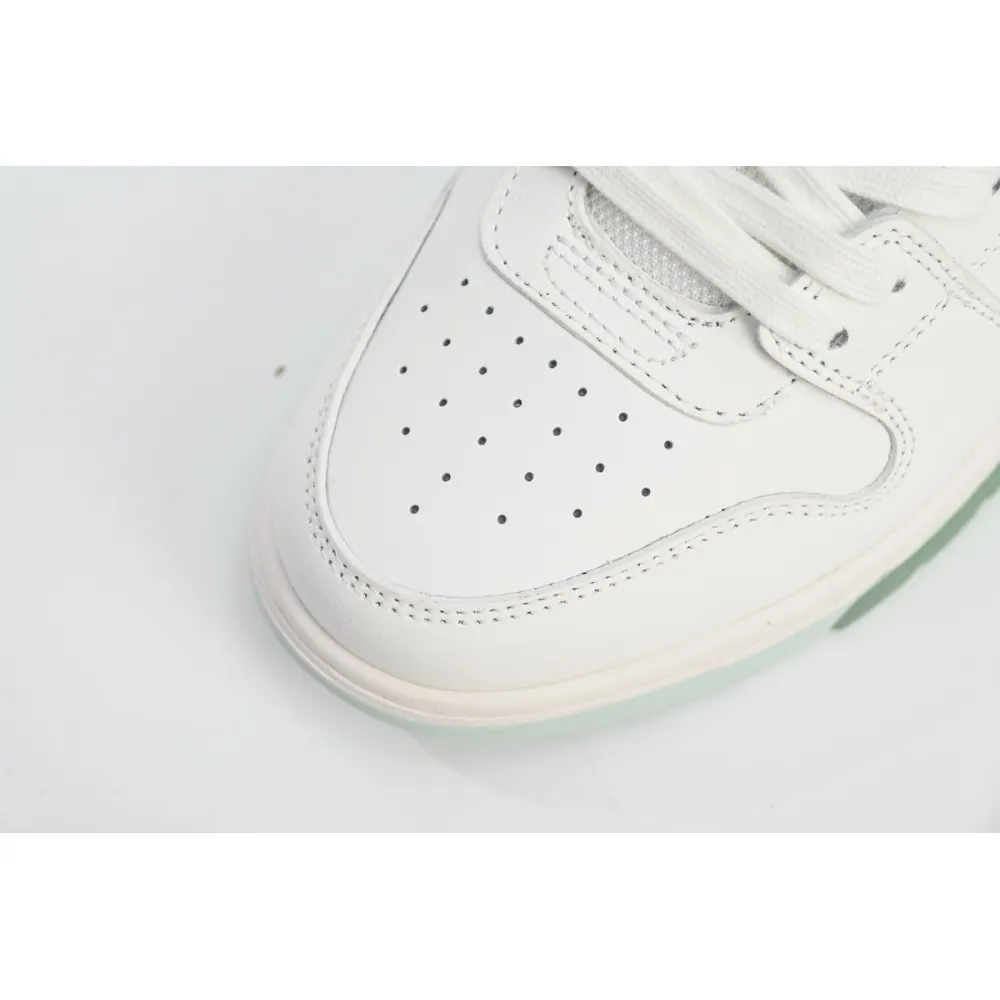 OFF-WHITE Out Of Office OOO Low TopsWhite Mint OMIA189C99LEA0040151