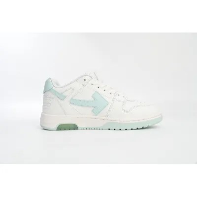 OFF-WHITE Out Of Office OOO Low TopsWhite Mint OMIA189C99LEA0040151 02