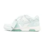 OFF-WHITE Out Of Office OOO Low TopsWhite Mint OMIA189C99LEA0040151