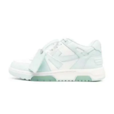 OFF-WHITE Out Of Office OOO Low TopsWhite Mint OMIA189C99LEA0040151 01