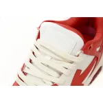 OFF-WHITE Out Of Office Red And White OMIA189F 22LE00 10128 