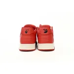 OFF-WHITE Out Of Office Red And White OMIA189F 22LE00 10128 