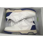 OMIA189F 23LEA005 0546 FF-WHITE Out Of White White and Blue Tail  OMIA189F 23LEA005 0546