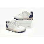 OMIA189F 23LEA005 0546 FF-WHITE Out Of White White and Blue Tail  OMIA189F 23LEA005 0546