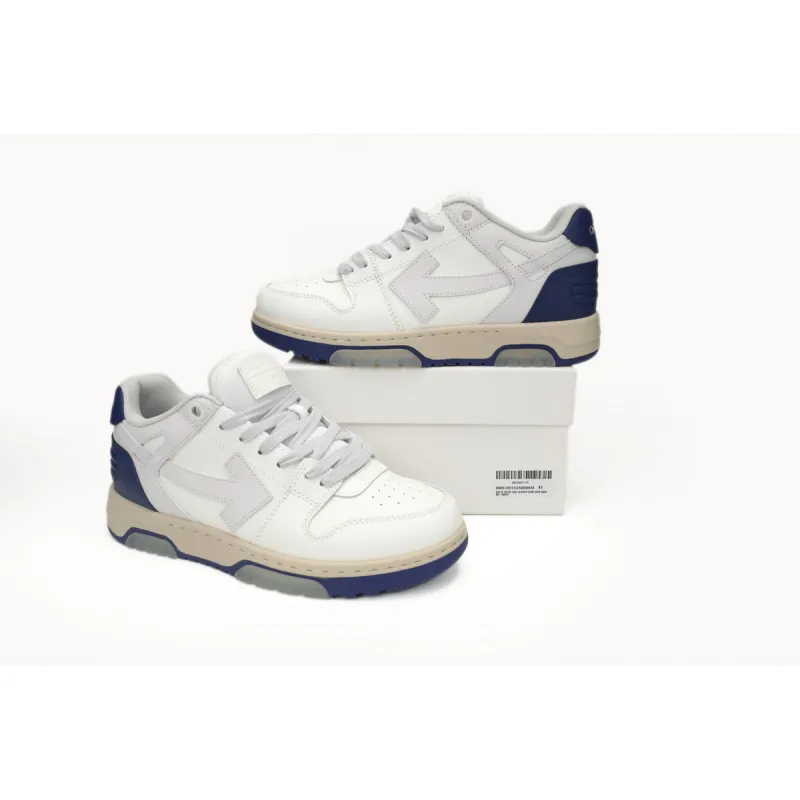 OMIA189F 23LEA005 0546 FF-WHITE Out Of White White and Blue Tail  OMIA189F 23LEA005 0546