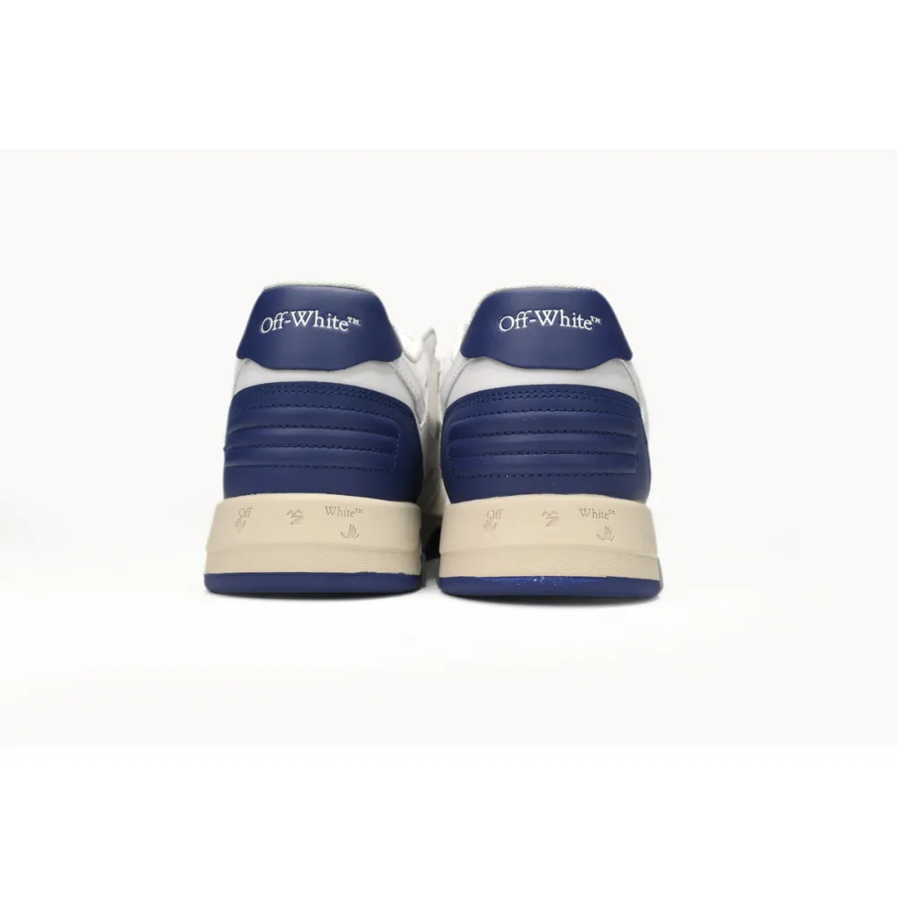 OMIA189F 23LEA005 0546 FF-WHITE Out Of White White and Blue Tail  OMIA189F 23LEA005 0546