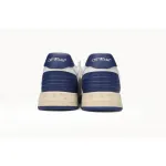 OMIA189F 23LEA005 0546 FF-WHITE Out Of White White and Blue Tail  OMIA189F 23LEA005 0546